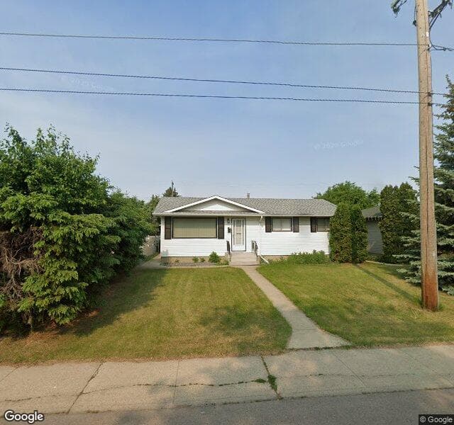 Street view of 12828 73 Street NW, Edmonton