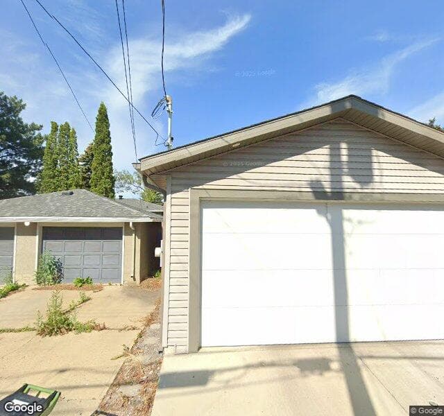 Street view of 10711 129 Street NW, Edmonton