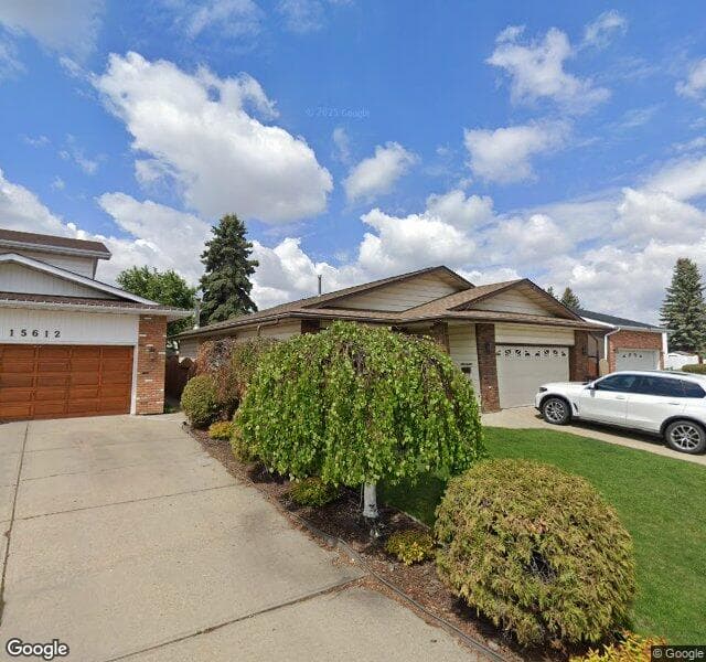 Street view of 15616 79A Street NW, Edmonton
