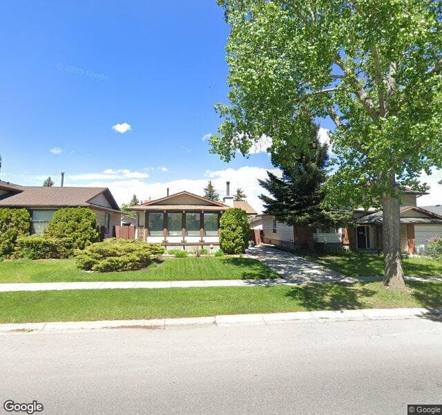 Street view of 7055 Temple Drive NE, Calgary