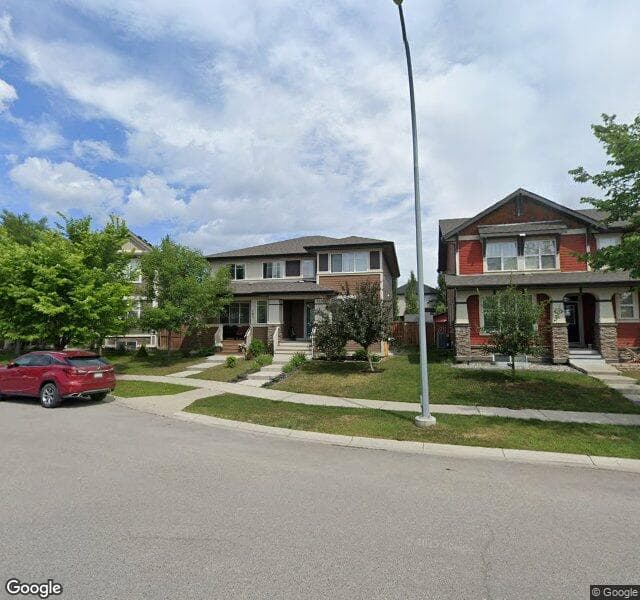 Street view of 178 Chaparral Valley Square SE, Calgary