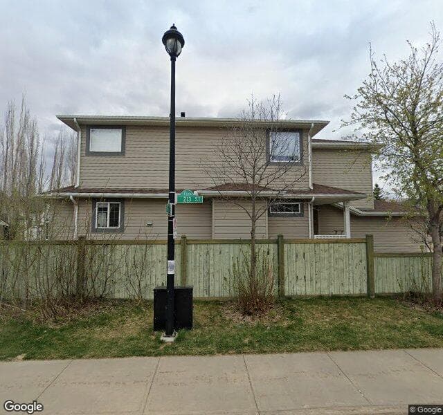 Street view of 21258 88A Avenue NW, Edmonton