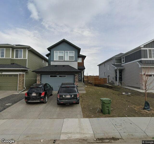 Street view of 648 Savanna Crescent NE, Calgary