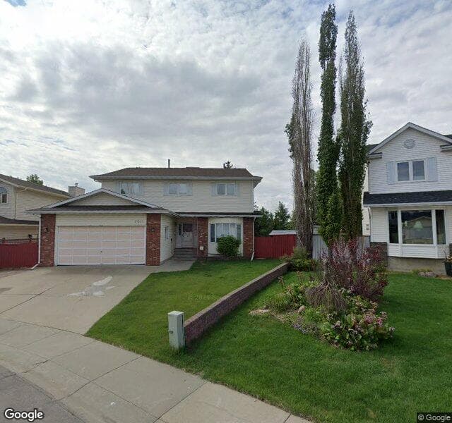 Street view of 5011 141 Avenue NW, Edmonton