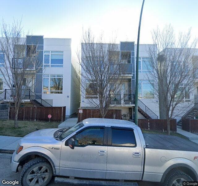 Street view of 1-3804 Parkhill Place SW, Calgary