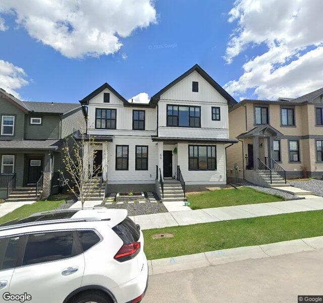 Street view of 66 Edith Green NW, Calgary