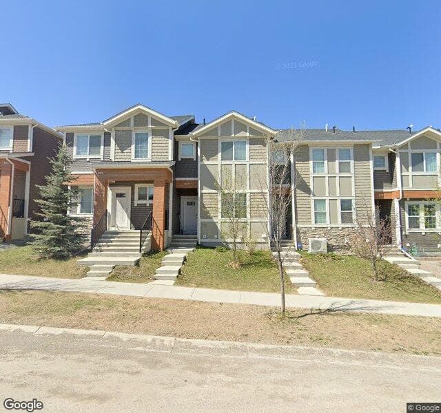 Street view of 829 Nolan Hill Boulevard NW, Calgary