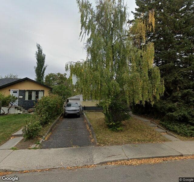 Street view of 1403 20 Street NW, Calgary