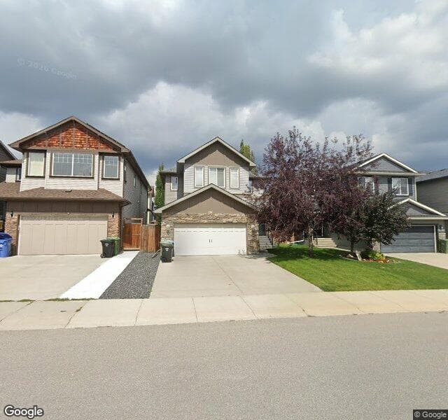 Street view of 110 Silverado Skies Drive SW, Calgary