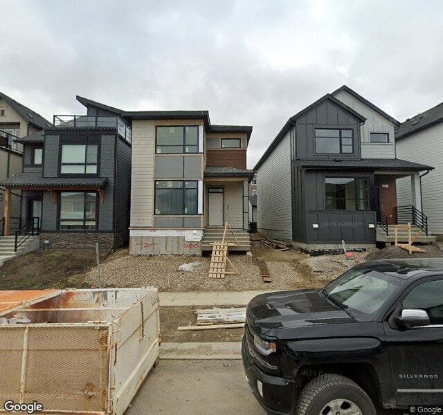Street view of 201 Treeline Avenue SW, Calgary