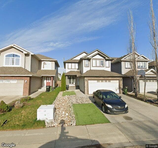 Street view of 8357 Shaske Crescent NW, Edmonton