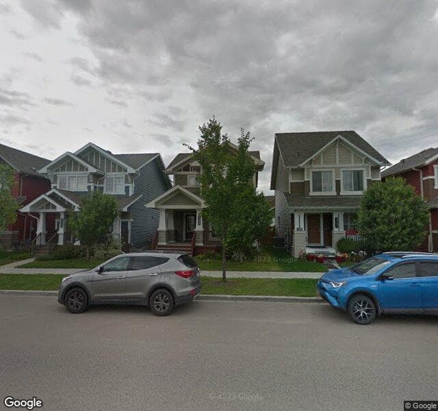 Street view of 5042 Orchards Gate SW, Edmonton