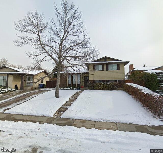 Street view of 44 Berkley Rise NW, Calgary