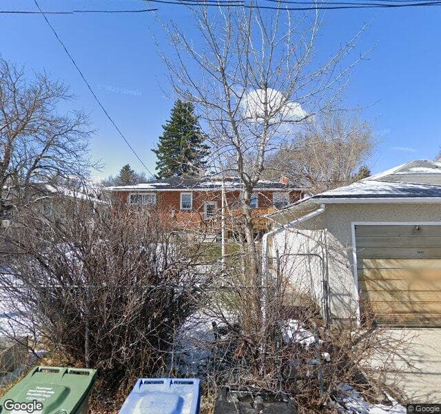 Street view of 1452 Renfrew Drive NE, Calgary