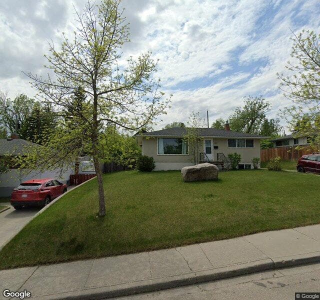 Street view of 515 Trafford Drive NW, Calgary