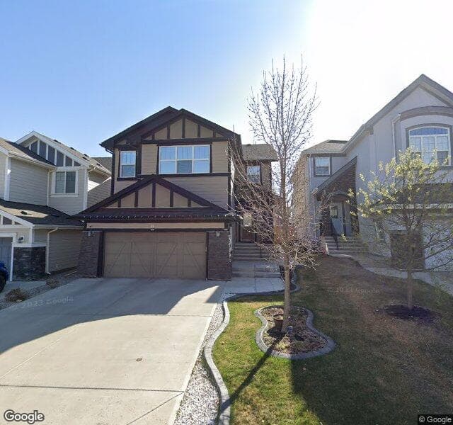 Street view of 84 Evansridge View NW, Calgary