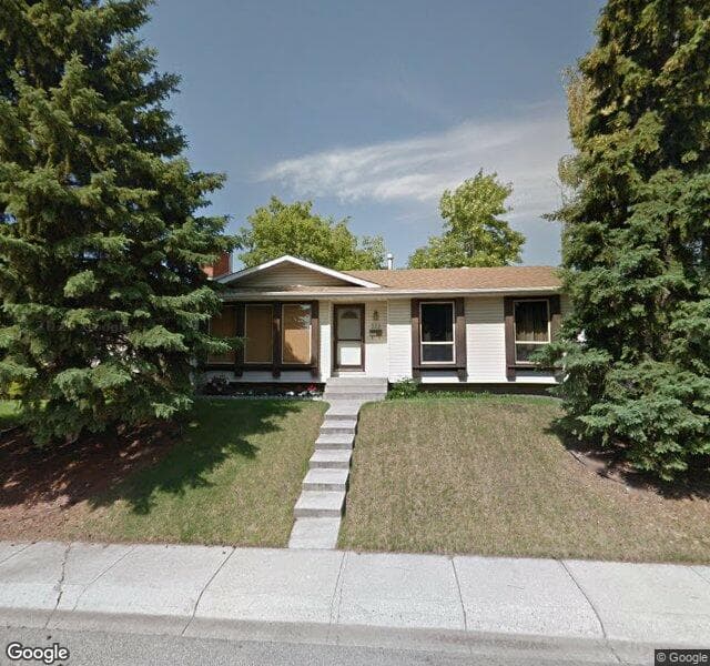 Street view of 323 Pinegrove Close NE, Calgary