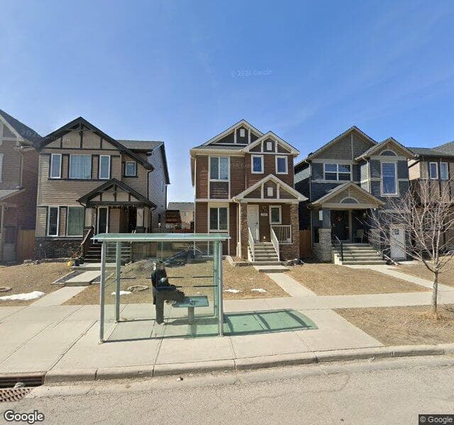 Street view of 305 Skyview Ranch Boulevard NE, Calgary