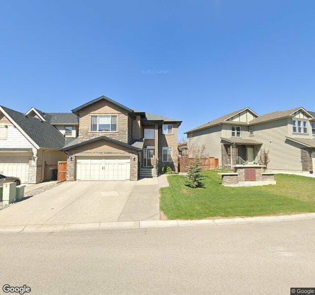 Street view of 16 Panatella View NW, Calgary