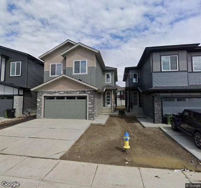 Street view of 6816 169 Avenue NW, Edmonton
