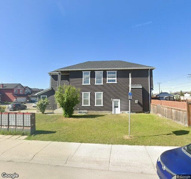 Street view of 176 Saddlecrest Gardens NE, Calgary