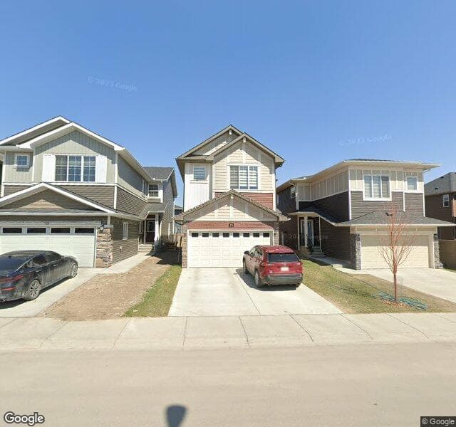 Street view of 73 Saddlestone Green NE, Calgary