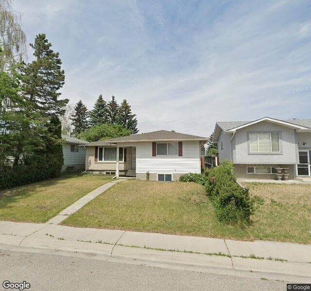 Street view of 336 Penworth Way SE, Calgary