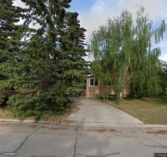 Street view of 2 Vardell Place NW, Calgary