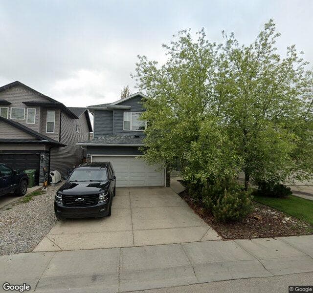 Street view of 88 Everstone Way SW, Calgary