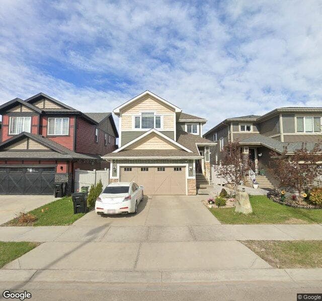 Street view of 7276 Morgan Road NW, Edmonton