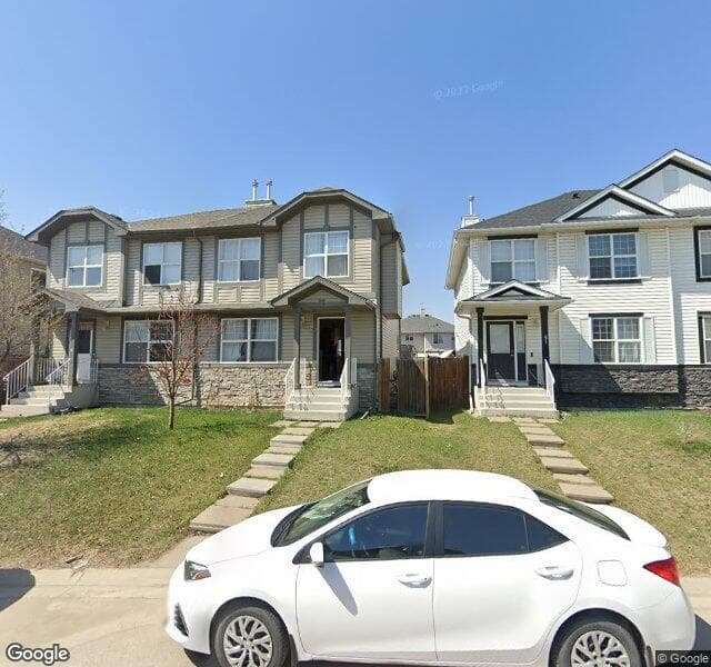 Street view of 37 Saddlebrook Common NE, Calgary