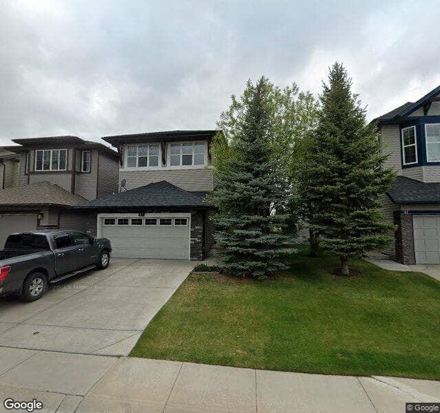 Street view of 87 Everbrook Crescent SW, Calgary