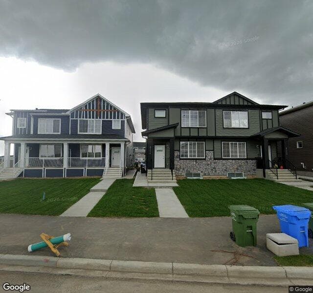 Street view of 21114 Sheriff King Street SW, Calgary