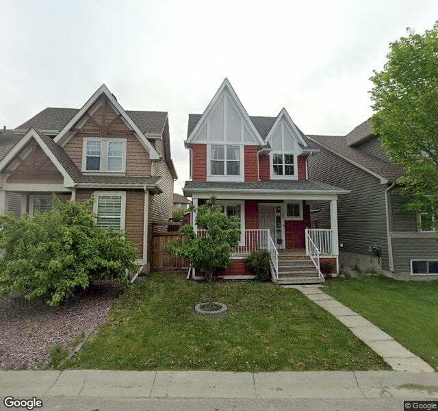 Street view of 1157 New Brighton Park SE, Calgary