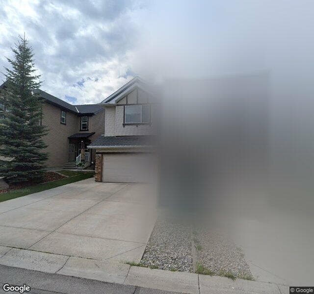 Street view of 596 Panora Way NW, Calgary