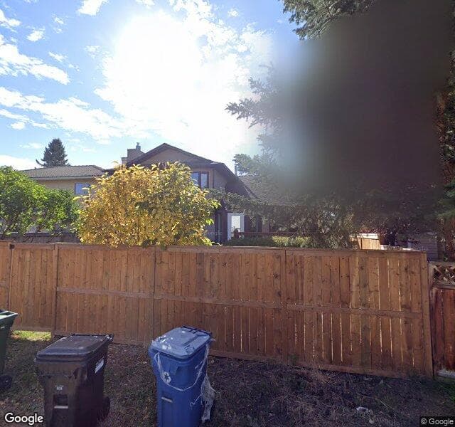 Street view of 637 Sunmills Drive SE, Calgary
