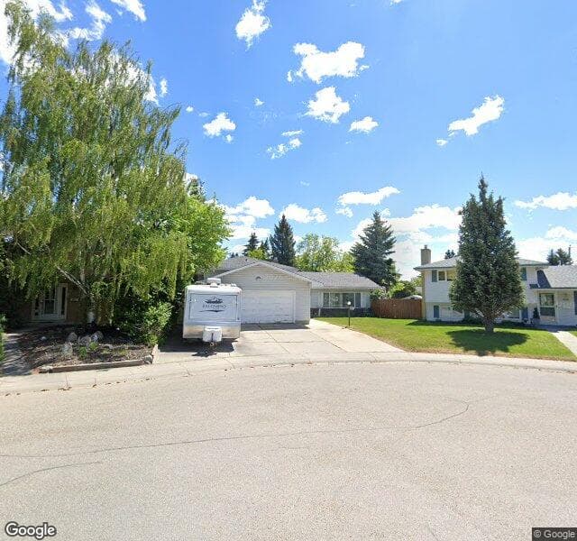Street view of 4015 Dalarna Bay NW, Calgary