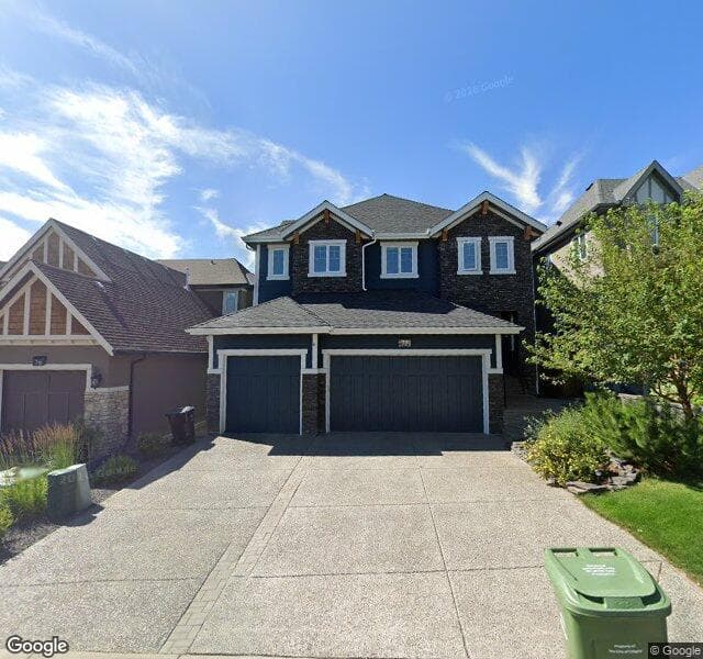 Street view of 72 Aspen Dale Way SW, Calgary