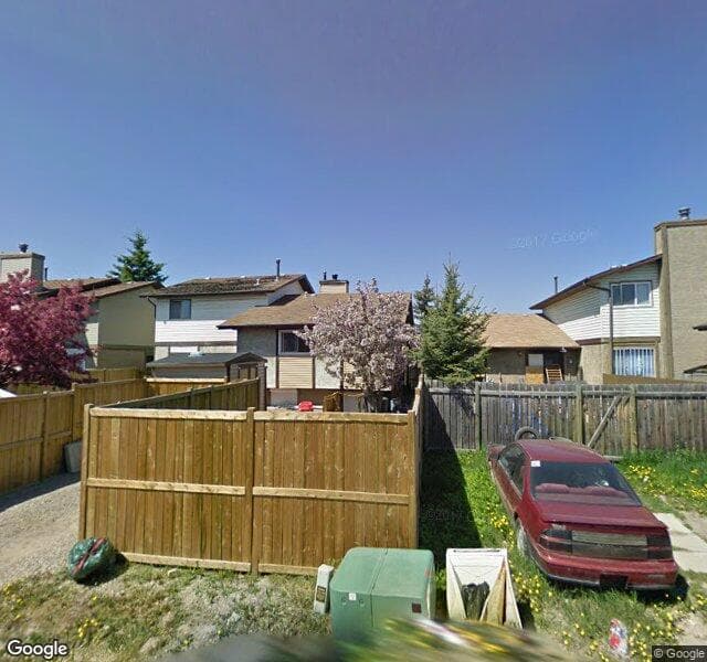Street view of 20 Abergale Close NE, Calgary