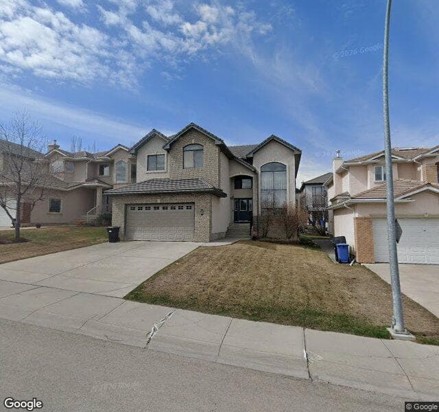 Street view of 4551 Hamptons Way NW, Calgary