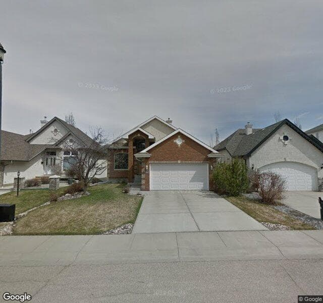 Street view of 317 Livingstone Court NW, Edmonton