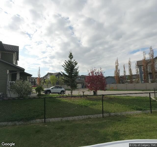 Street view of 290 Panamount Way NW, Calgary