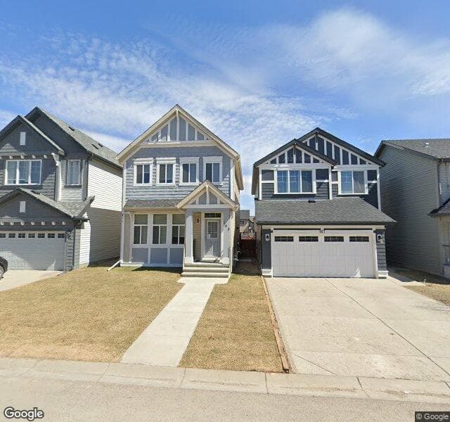 Street view of 163 Skyview Point Crescent NE, Calgary