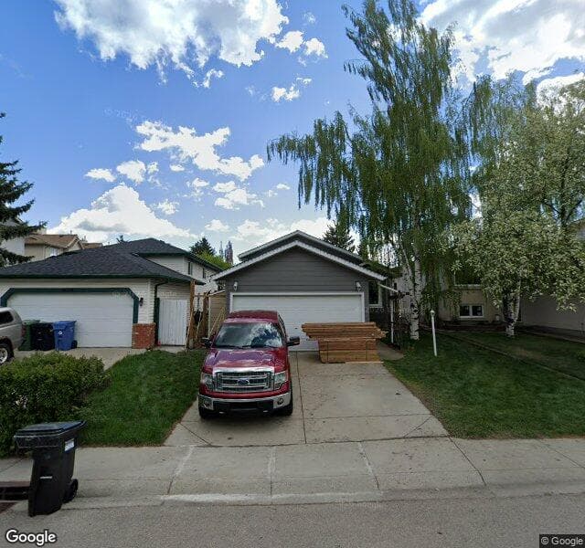 Street view of 16222 Shawbrooke Road SW, Calgary