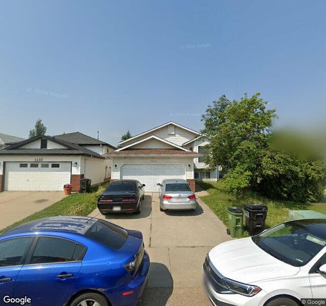 Street view of 1239 Joyce Crescent NW, Edmonton