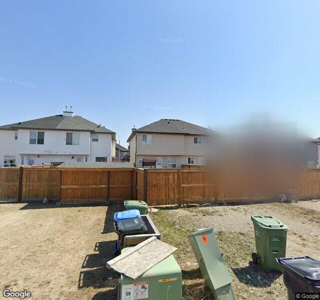Street view of 92 Saddlebrook Common NE, Calgary