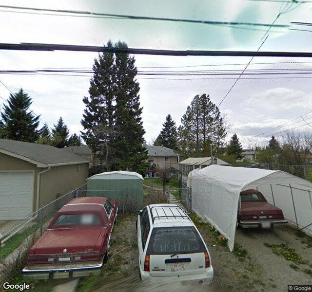 Street view of 4616 70 Street NW, Calgary