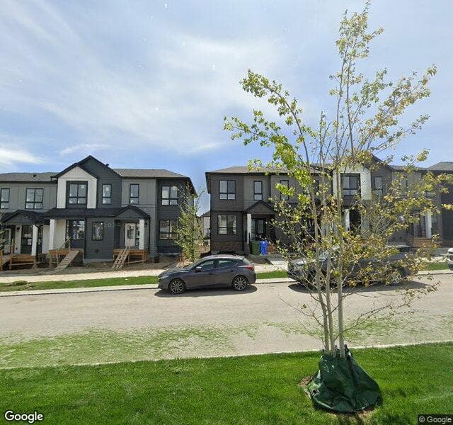 Street view of 48 Silverton Glen Green SW, Calgary
