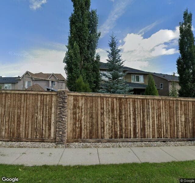 Street view of 571 Evergreen Circle SW, Calgary