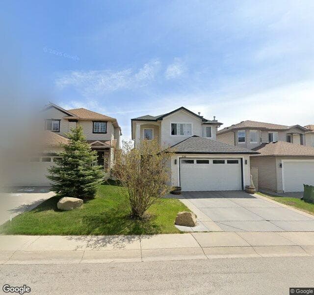 Street view of 336 Tuscany Ridge View NW, Calgary